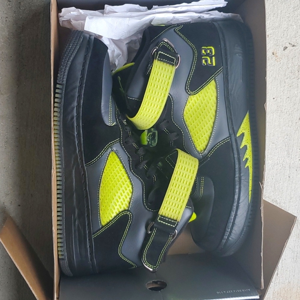 AJF 5 LS black/ bright cactus-anthracite